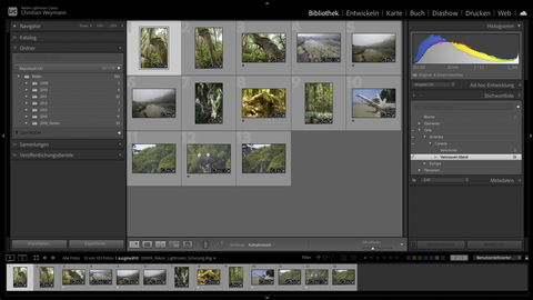 Schnupperkurs Adobe Lightroom Classic Archivierung 4